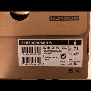 Salomon trail shoes